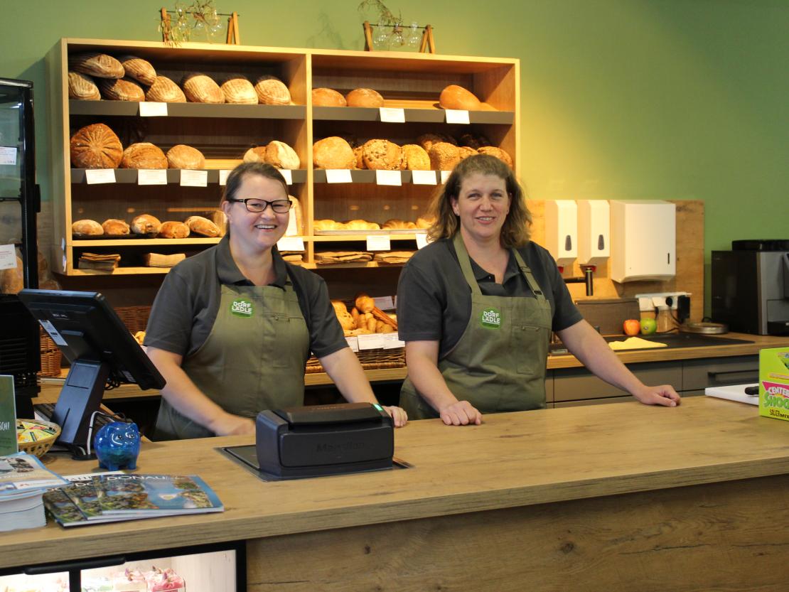 Das Bild zeigt den Dorfladen Ebermergen.