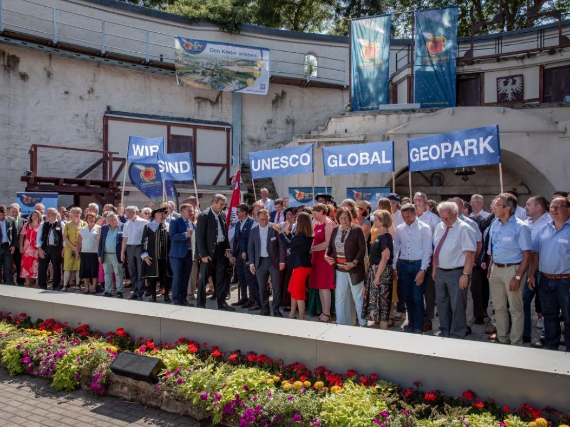 Urkundenverleihung Unesco Global Geopark Ries