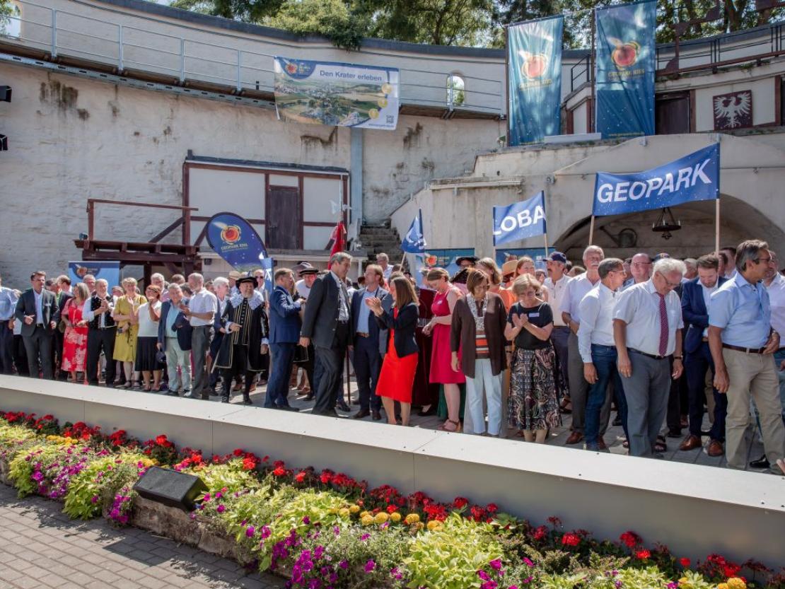 Urkundenverleihung Unesco Global Geopark Ries