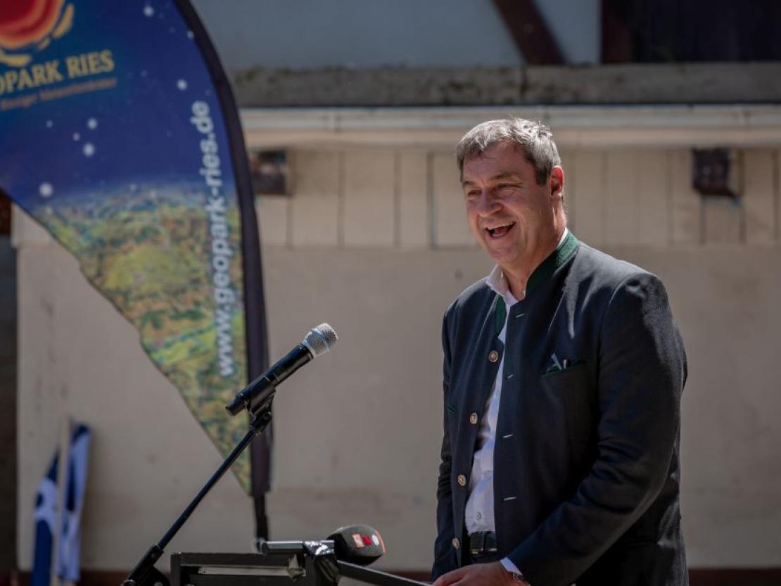 Urkundenverleihung Unesco Global Geopark Ries