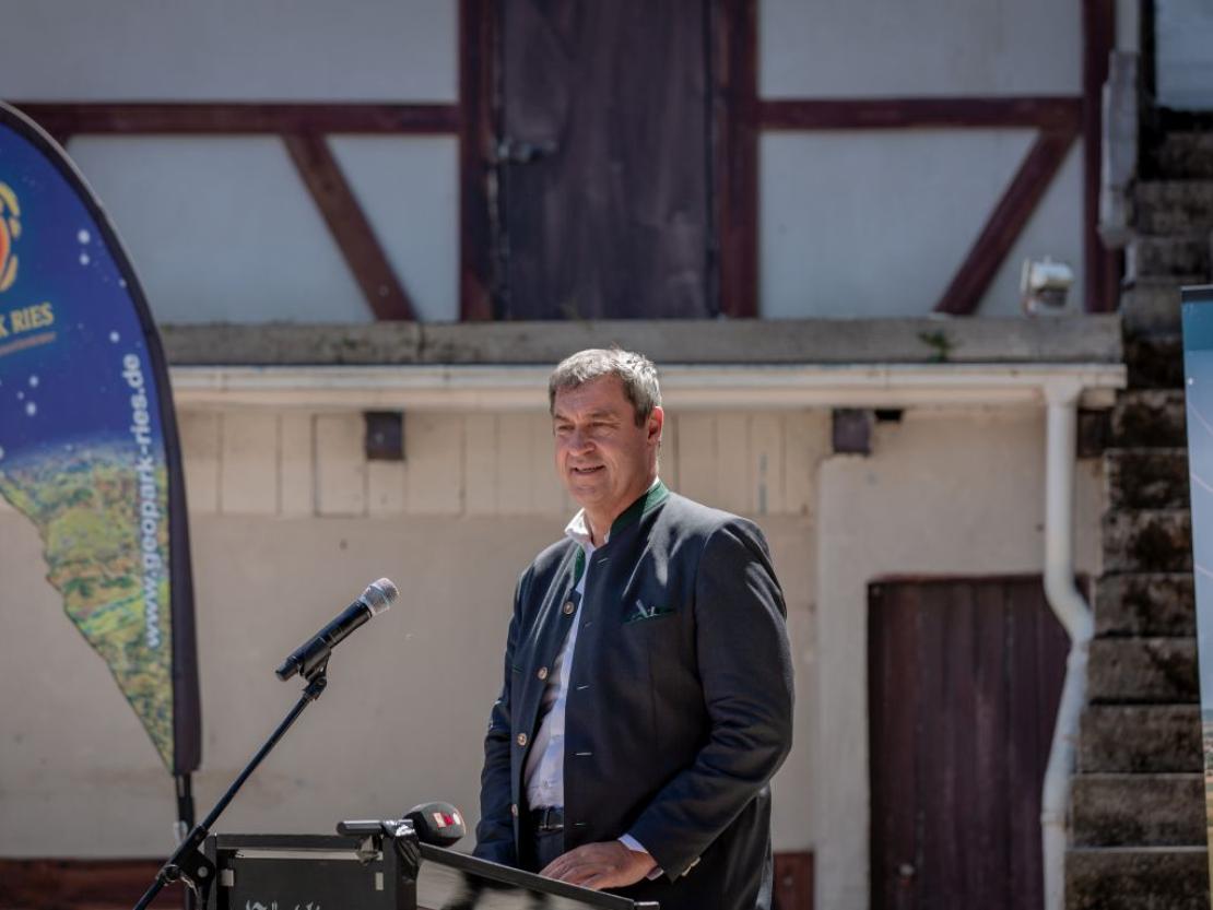 Urkundenverleihung Unesco Global Geopark Ries