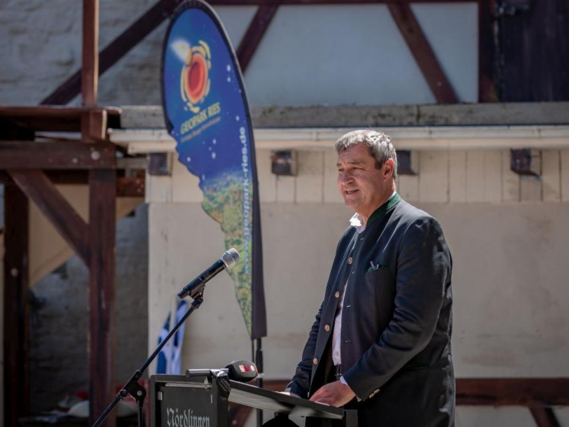 Urkundenverleihung Unesco Global Geopark Ries