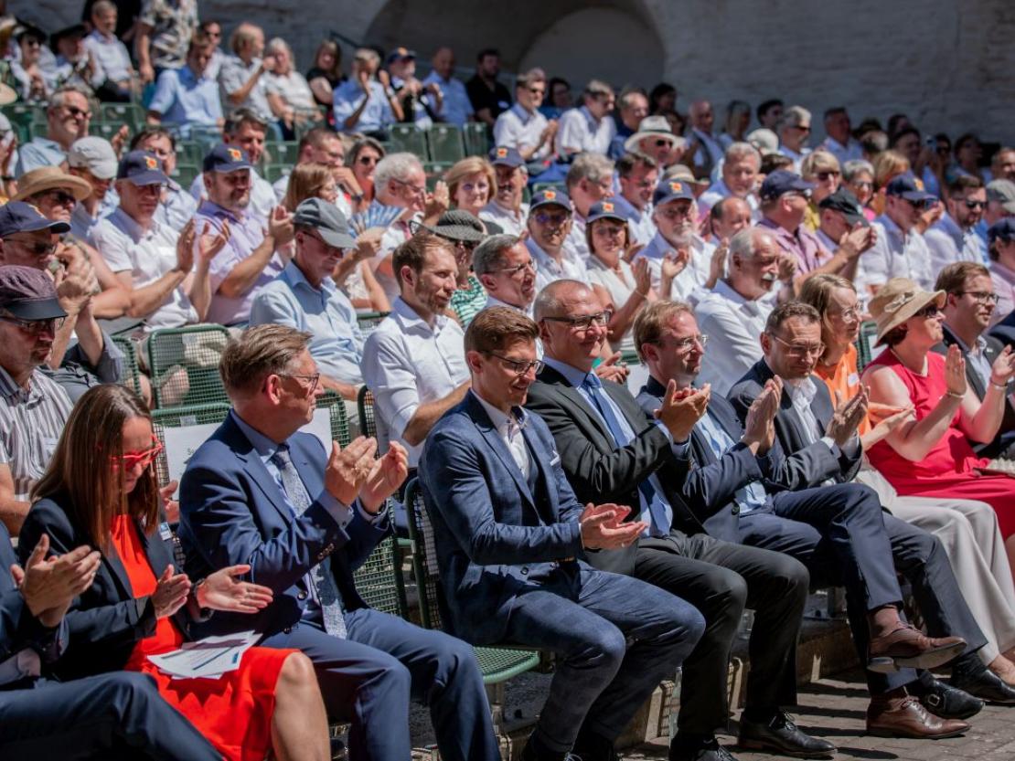 Urkundenverleihung Unesco Global Geopark Ries