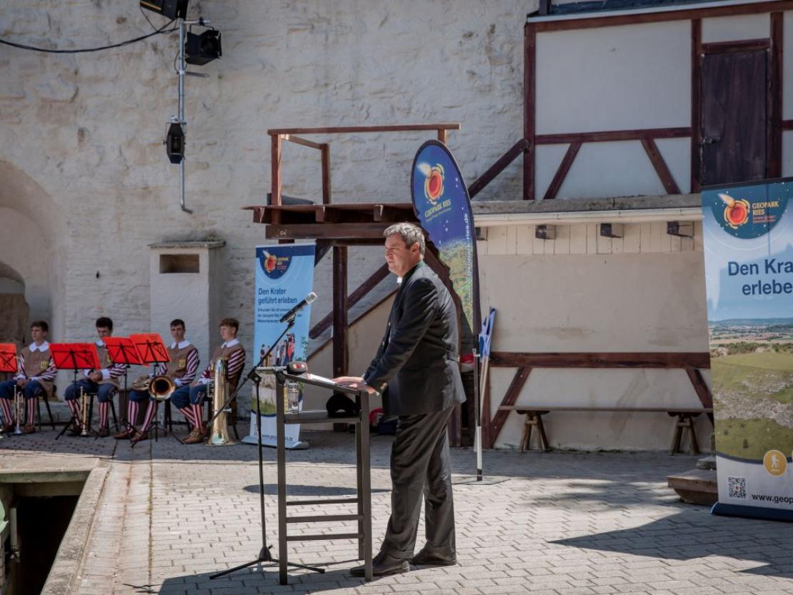 Urkundenverleihung Unesco Global Geopark Ries