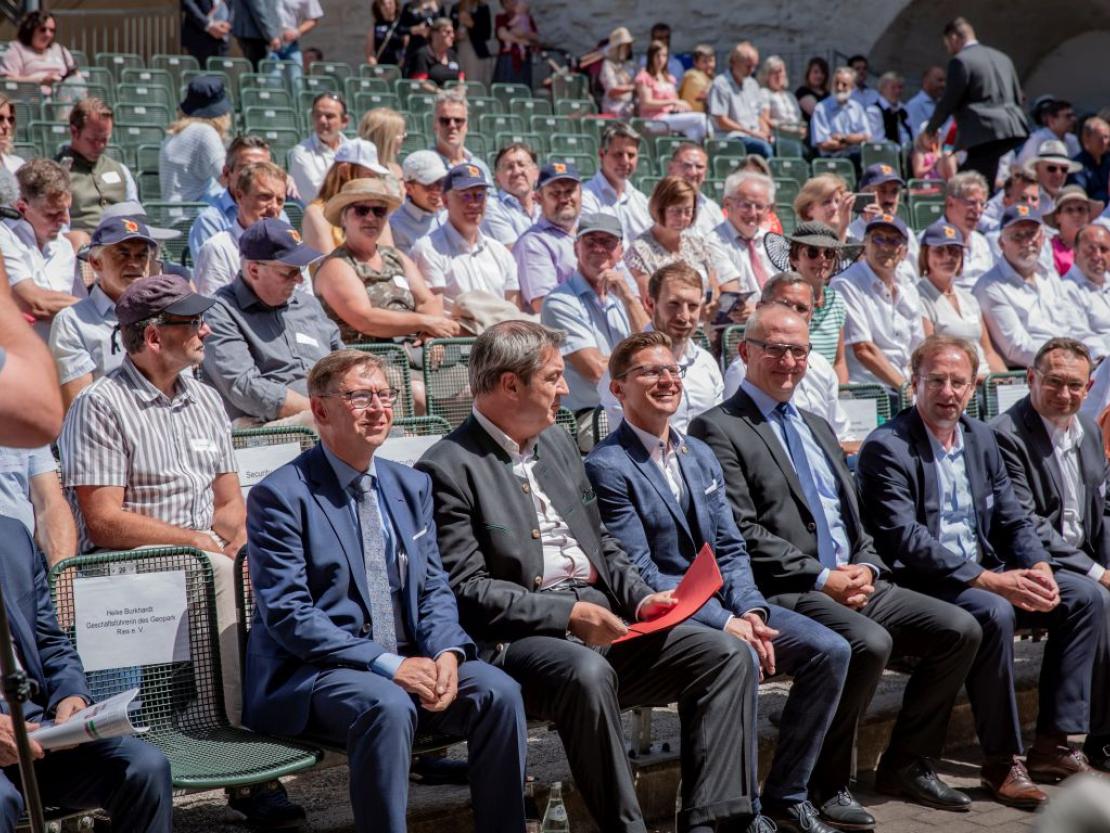 Urkundenverleihung Unesco Global Geopark Ries