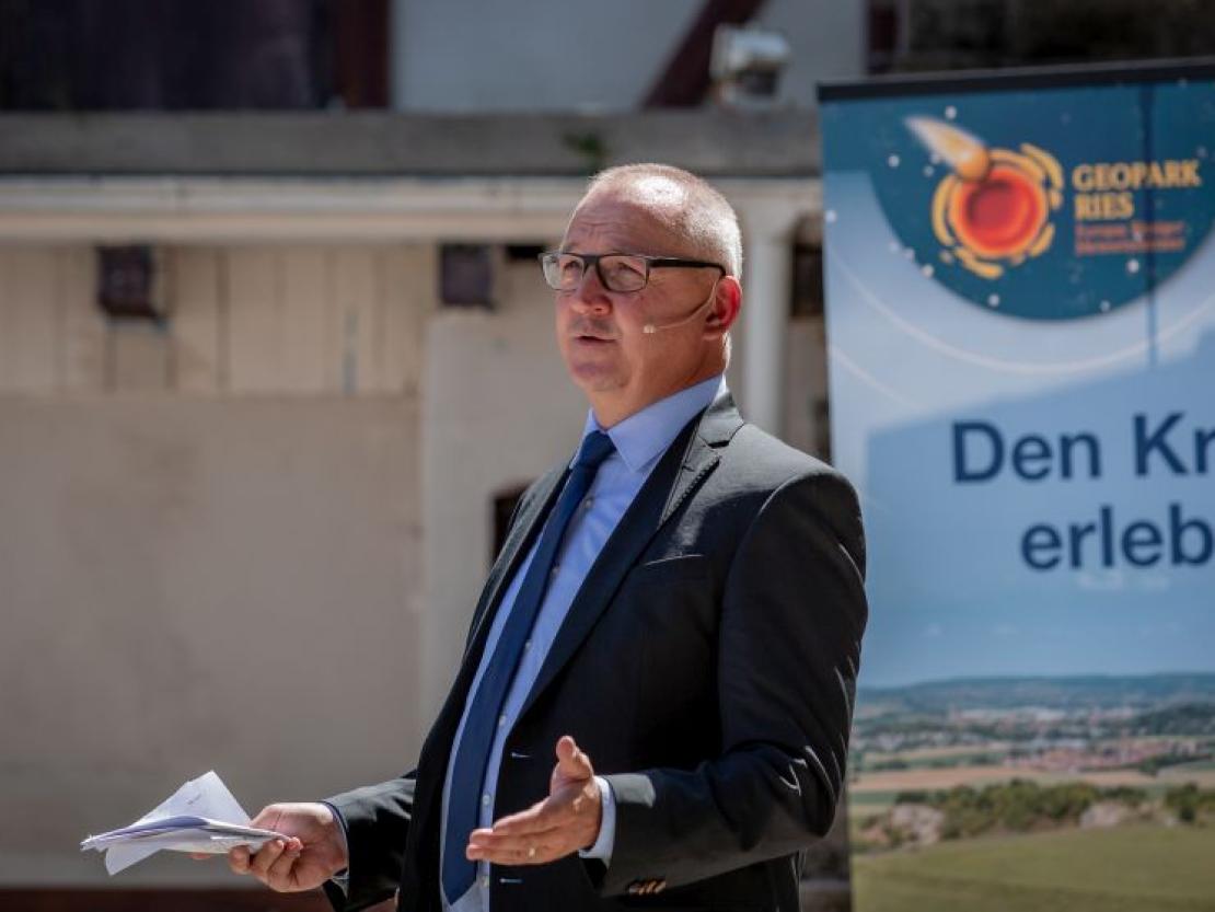 Urkundenverleihung Unesco Global Geopark Ries