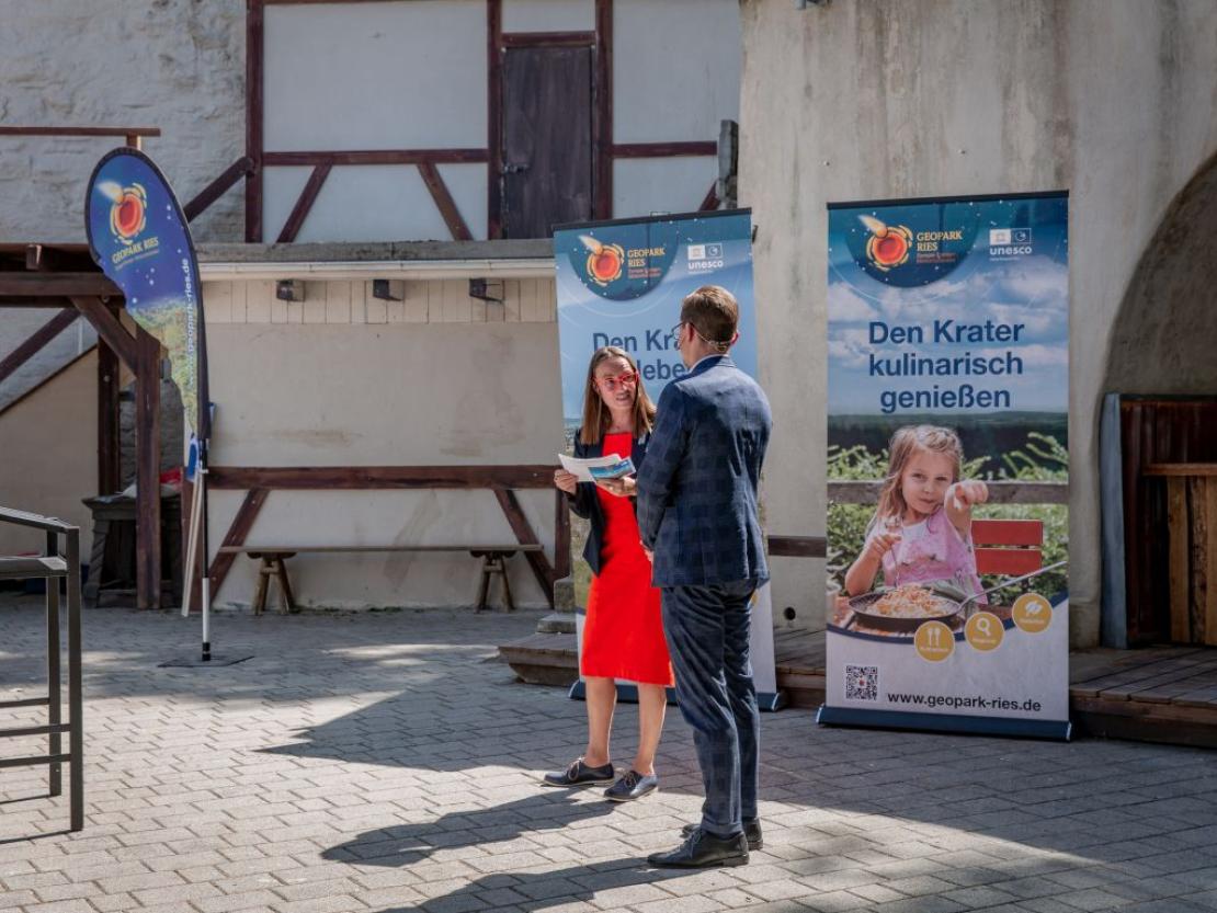 Urkundenverleihung Unesco Global Geopark Ries