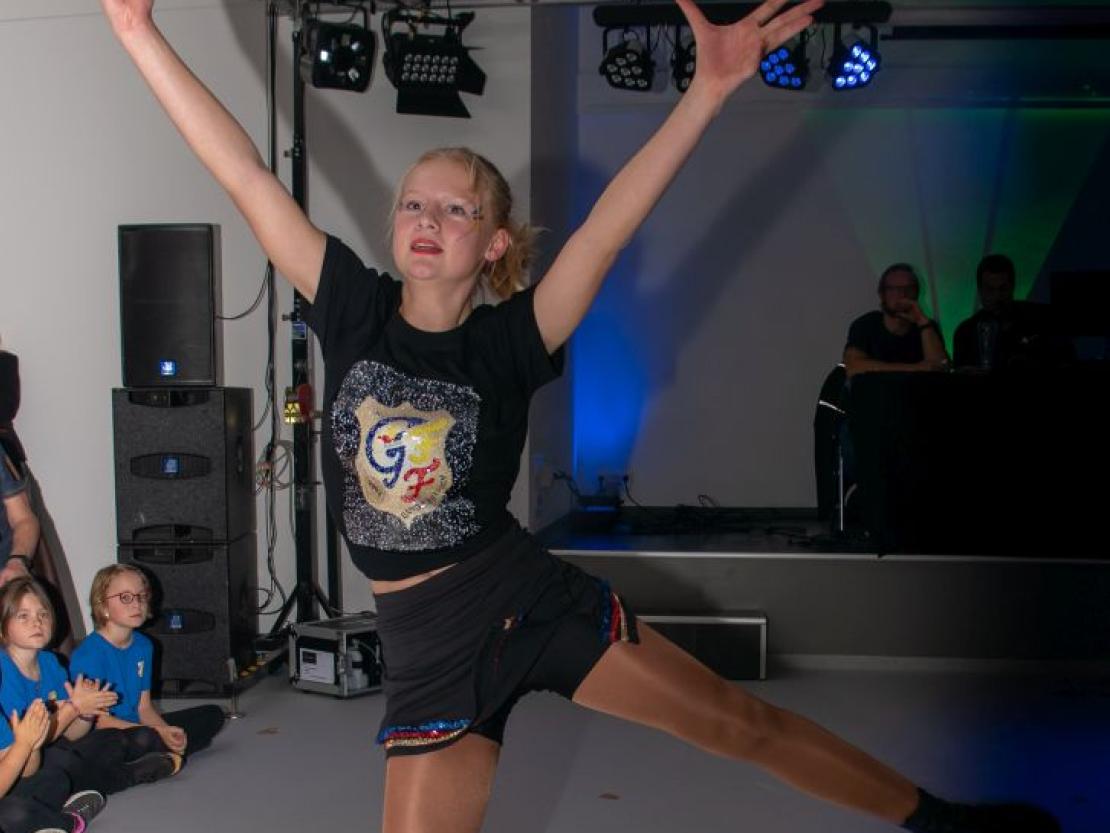 Funkenmariechen Johanna Hornauer.