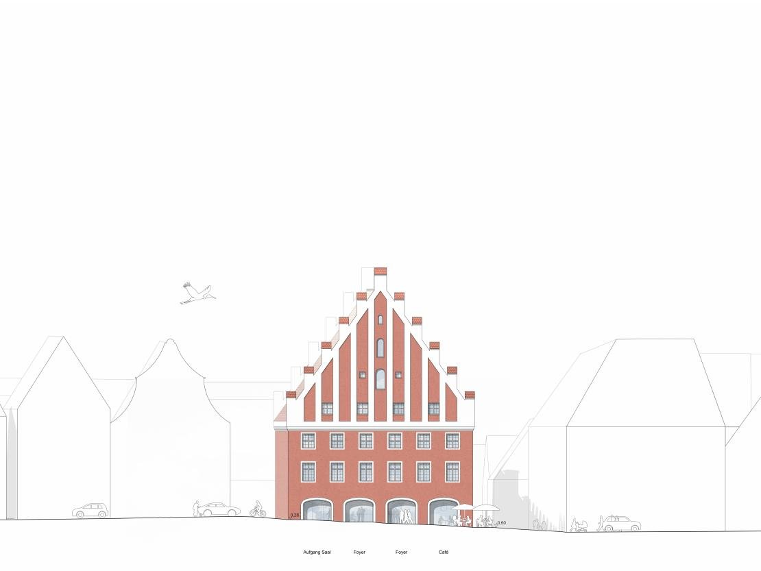 Ansicht West Tanzhaus