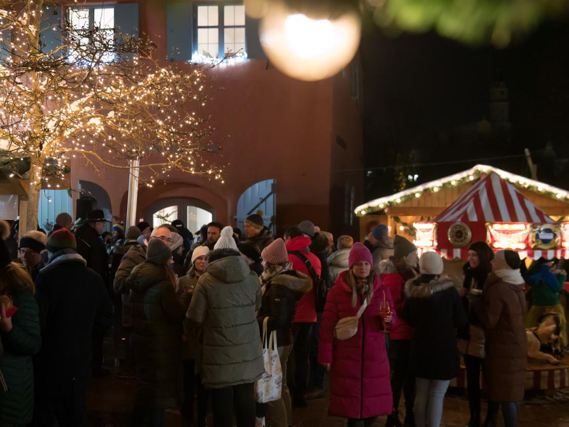 Weihnachtsmarkt in Donauwörth 2022.