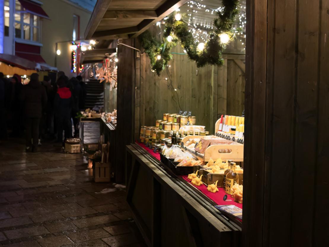 Weihnachtsmarkt in Donauwörth 2022.