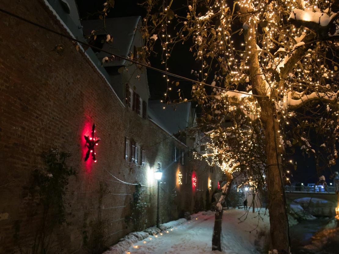 Weihnachtsmarkt in Donauwörth 2022.