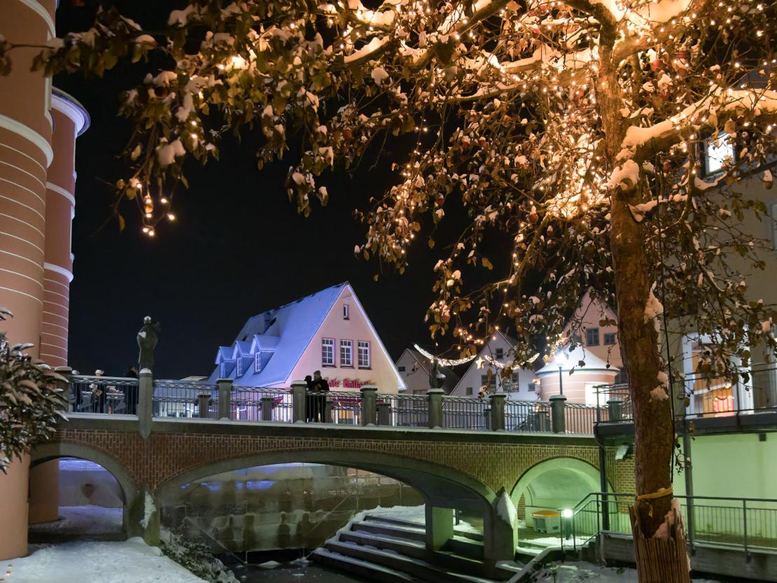 Weihnachtsmarkt in Donauwörth 2022.