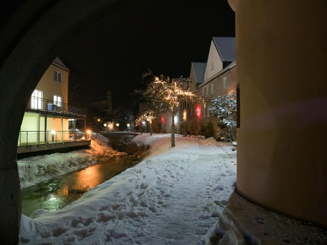 Weihnachtsmarkt in Donauwörth 2022.