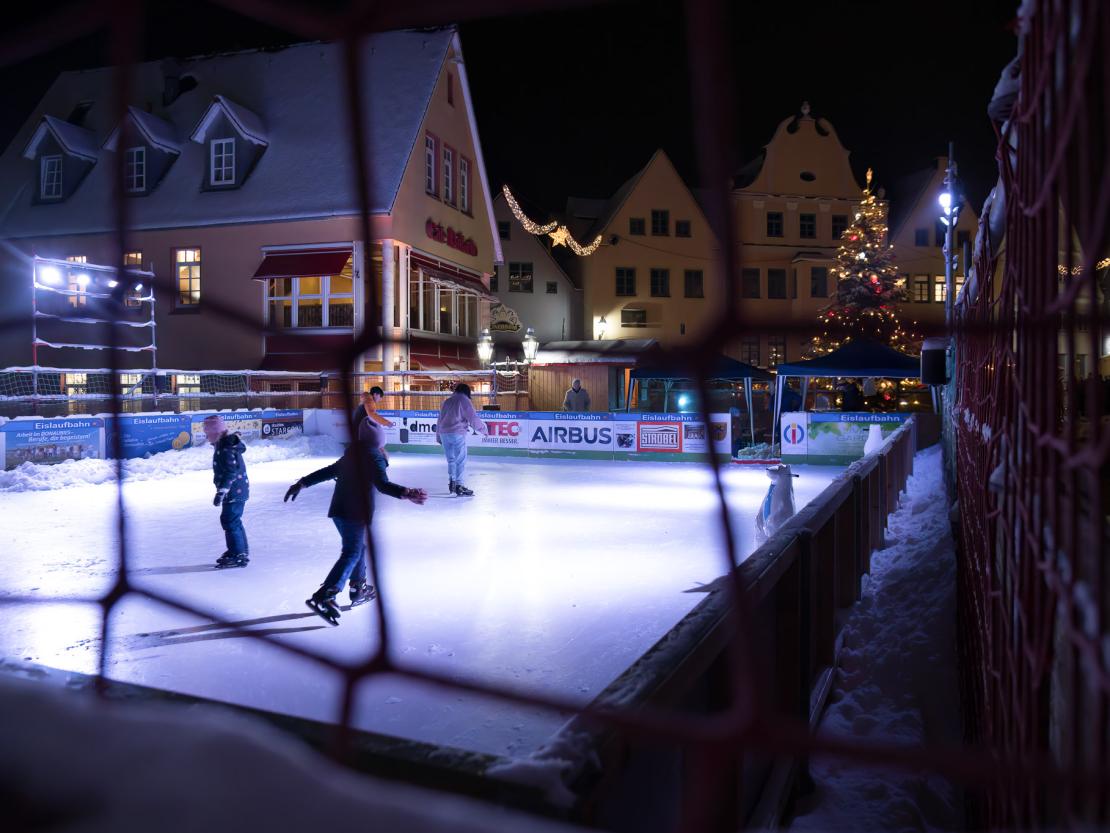 Weihnachtsmarkt in Donauwörth 2022.