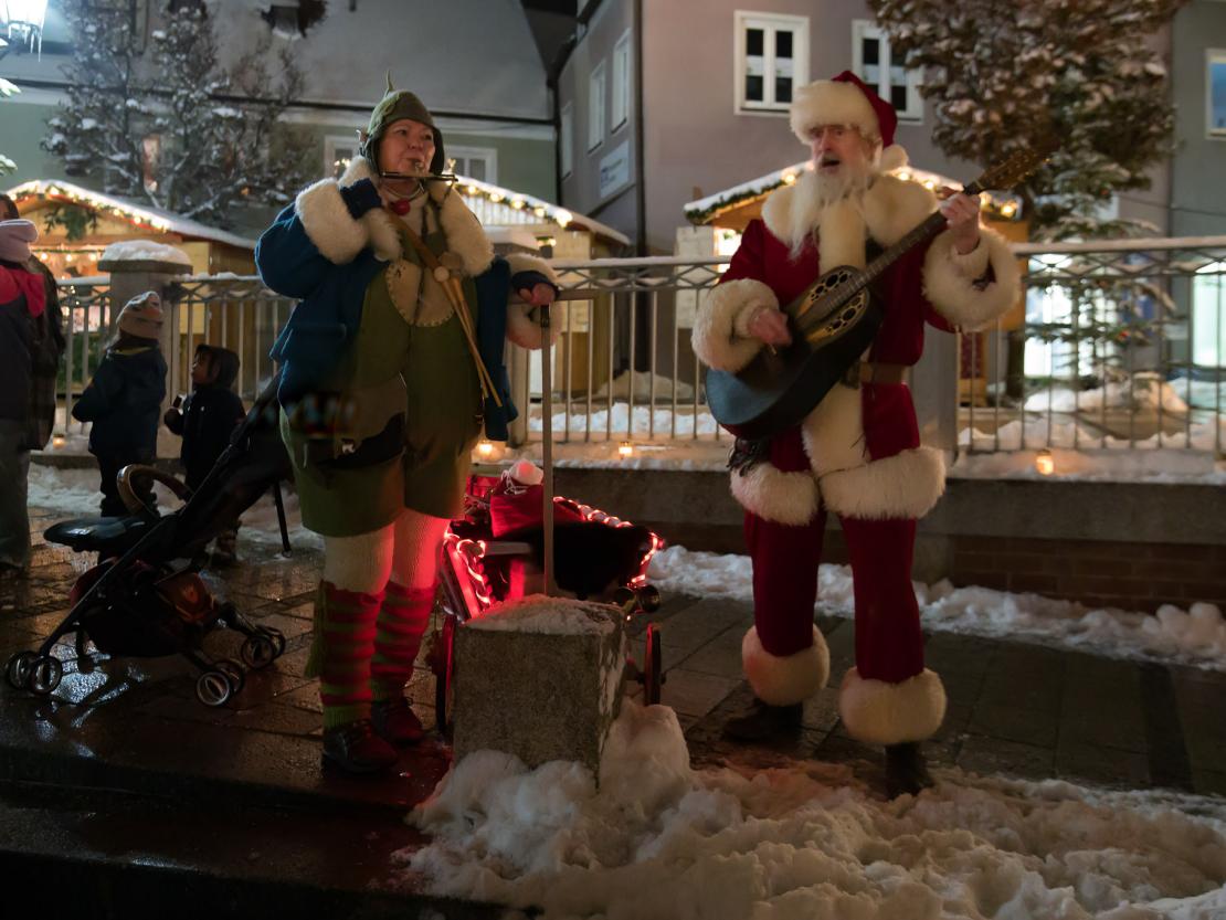Weihnachtsmarkt in Donauwörth 2022.