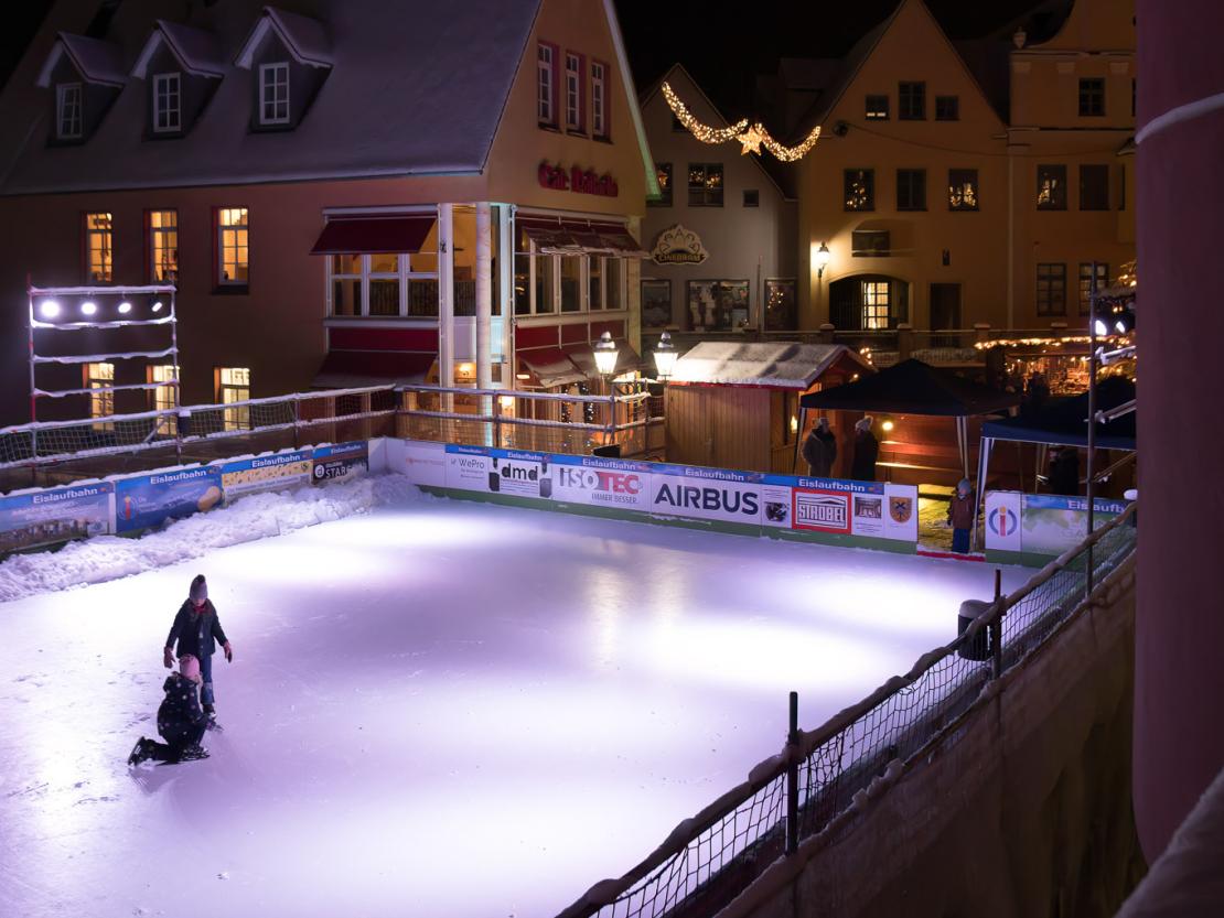 Weihnachtsmarkt in Donauwörth 2022.