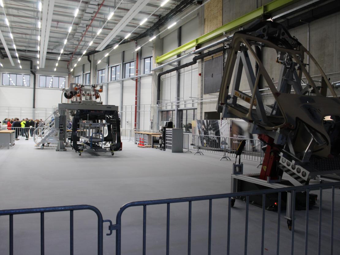 Einweihung Fertigungshalle Airbus 