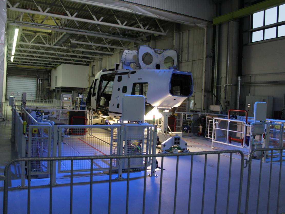 Einweihung Fertigungshalle Airbus 