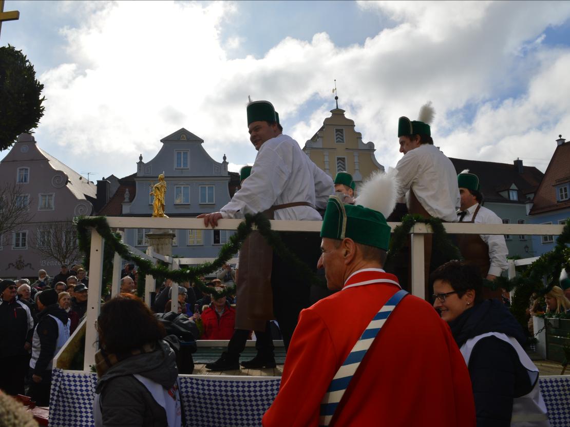 Schäfflertanz Wemding 2023.