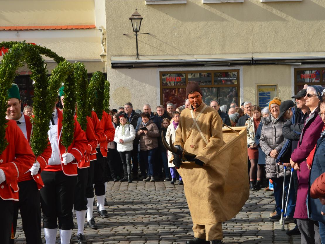 Schäfflertanz Wemding 2023.
