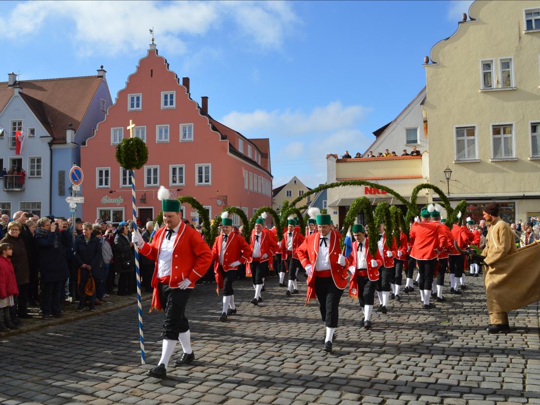 Schäfflertanz Wemding 2023.