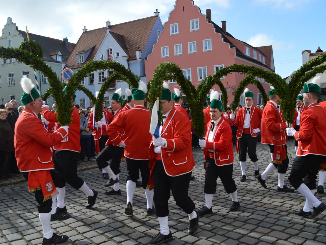 Schäfflertanz Wemding 2023.