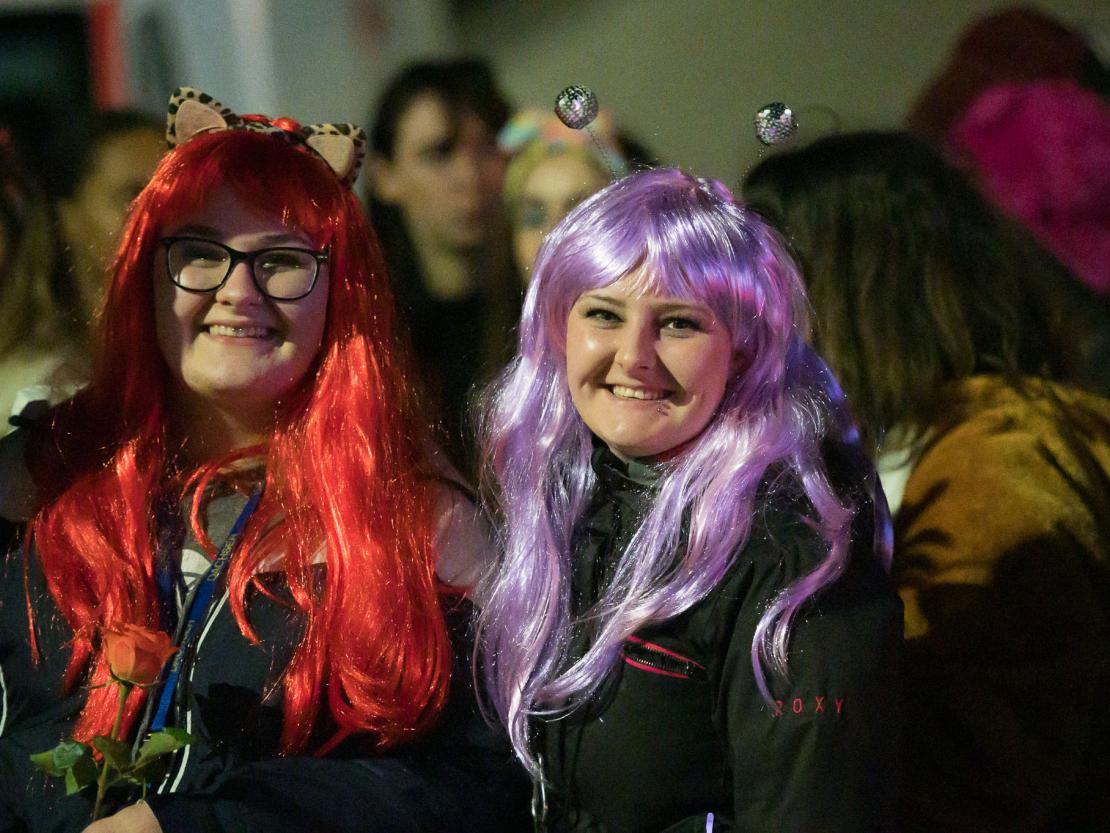 Das Bild zeigt den Bäumenheimer Nachtumzug 2023.