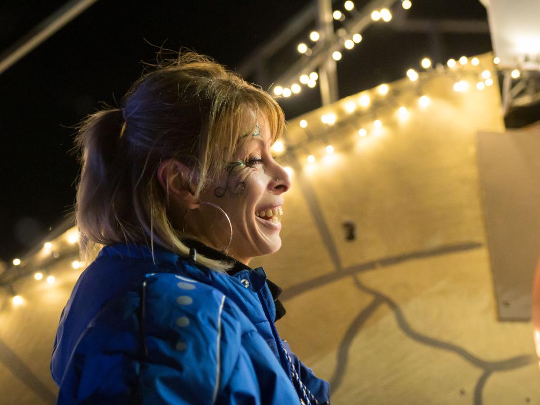 Das Bild zeigt den Bäumenheimer Nachtumzug 2023.