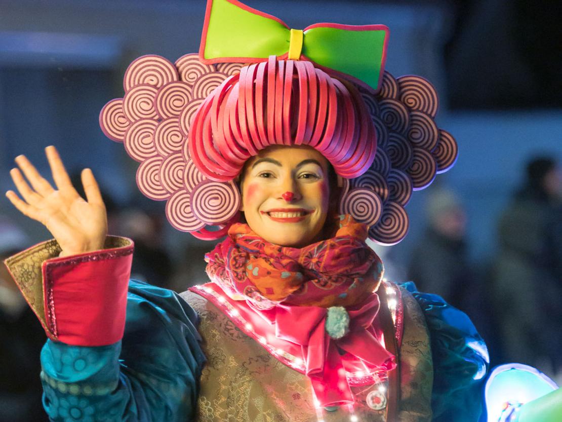 Das Bild zeigt den Bäumenheimer Nachtumzug 2023.