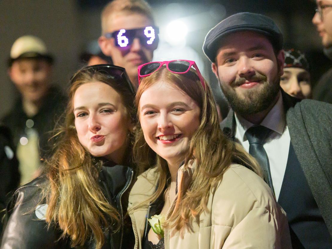 Das Bild zeigt den Bäumenheimer Nachtumzug 2023.