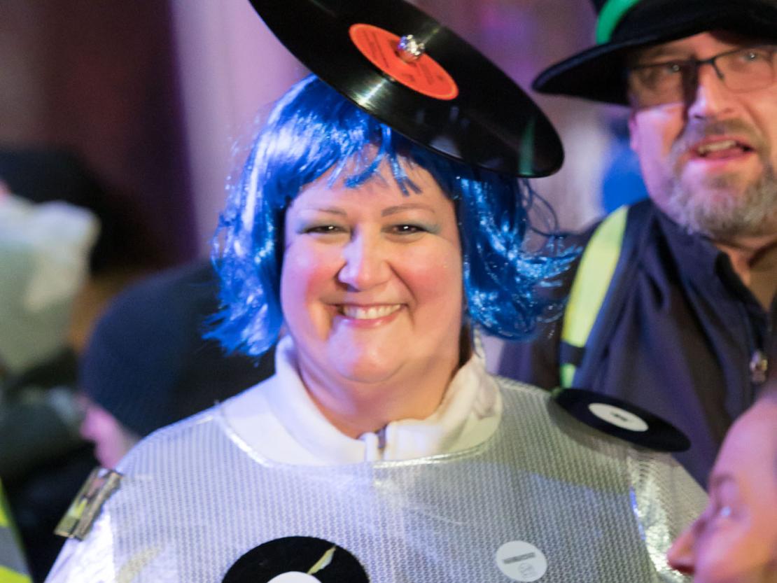 Das Bild zeigt den Bäumenheimer Nachtumzug 2023.