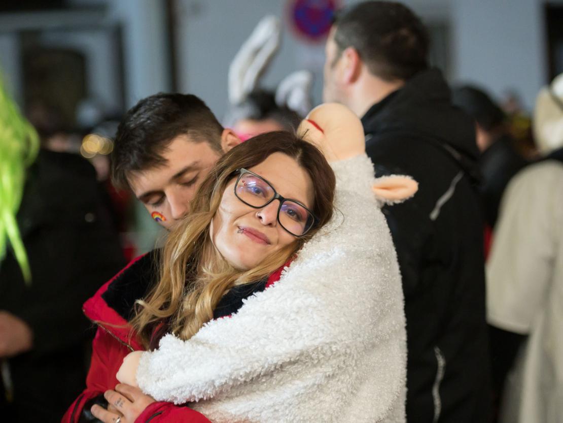 Das Bild zeigt den Bäumenheimer Nachtumzug 2023.