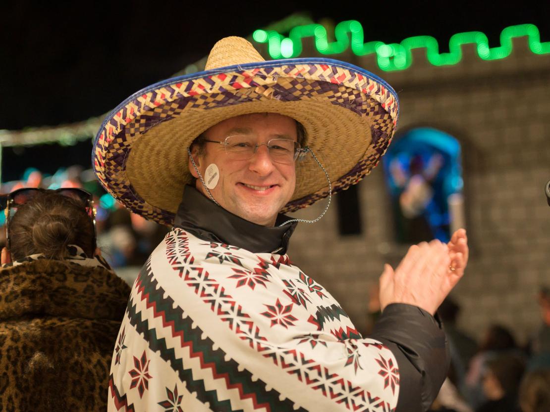 Das Bild zeigt den Bäumenheimer Nachtumzug 2023.