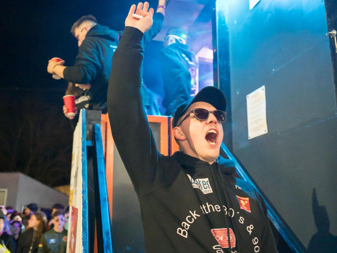 Das Bild zeigt den Bäumenheimer Nachtumzug 2023.