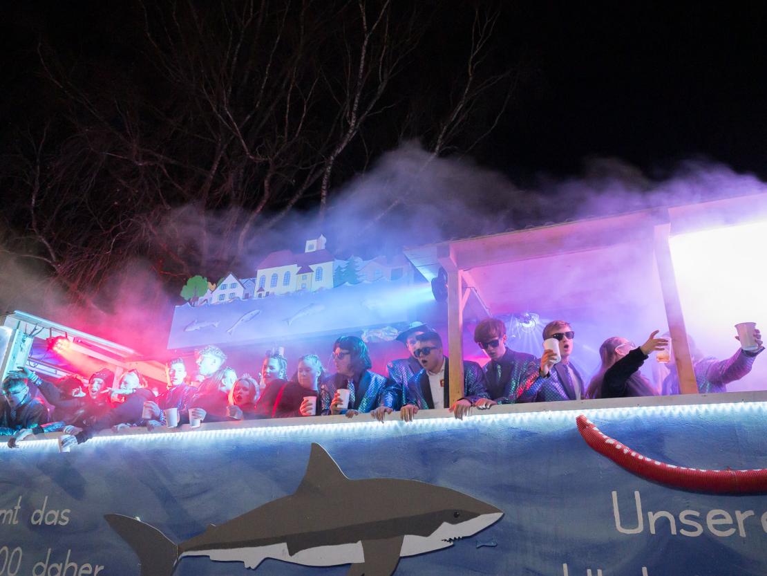 Das Bild zeigt den Bäumenheimer Nachtumzug 2023.