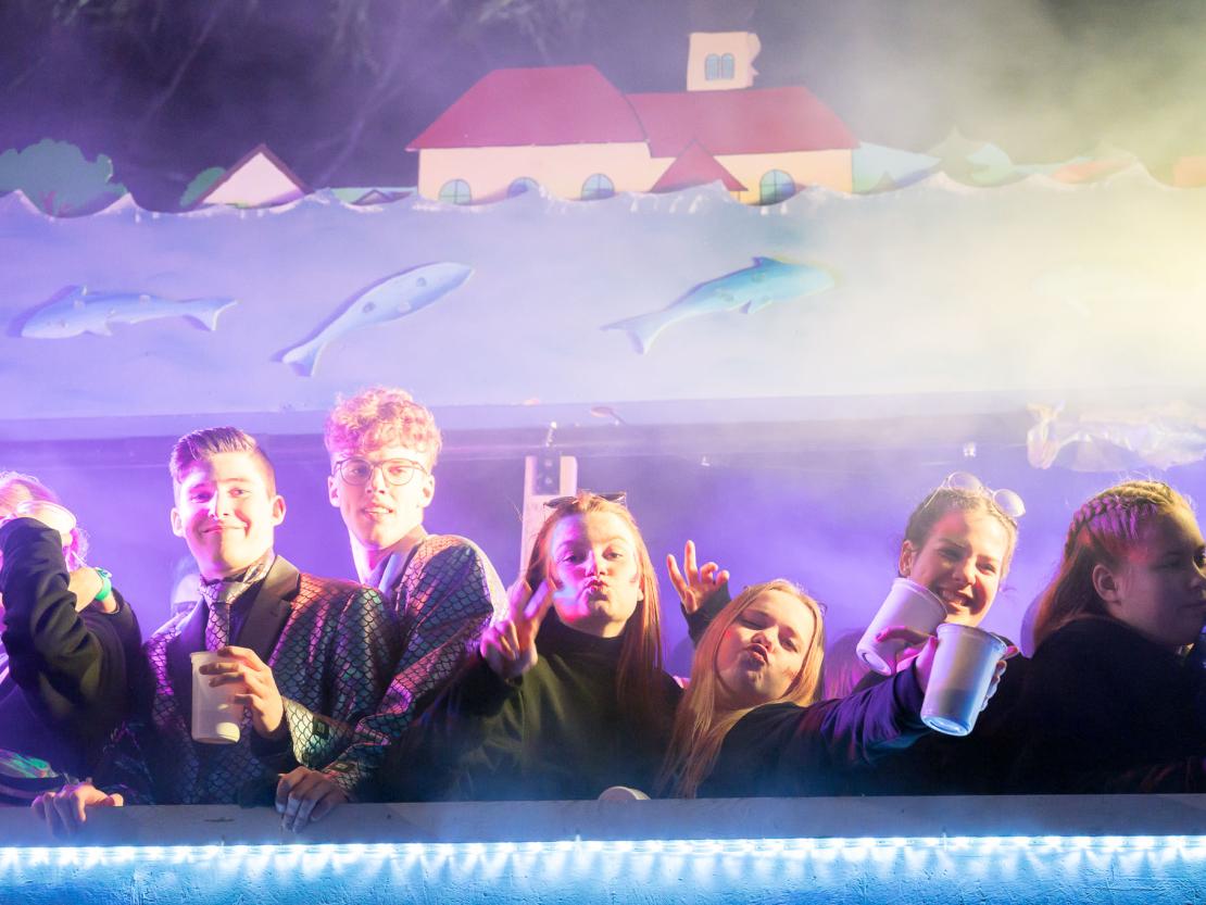 Das Bild zeigt den Bäumenheimer Nachtumzug 2023.