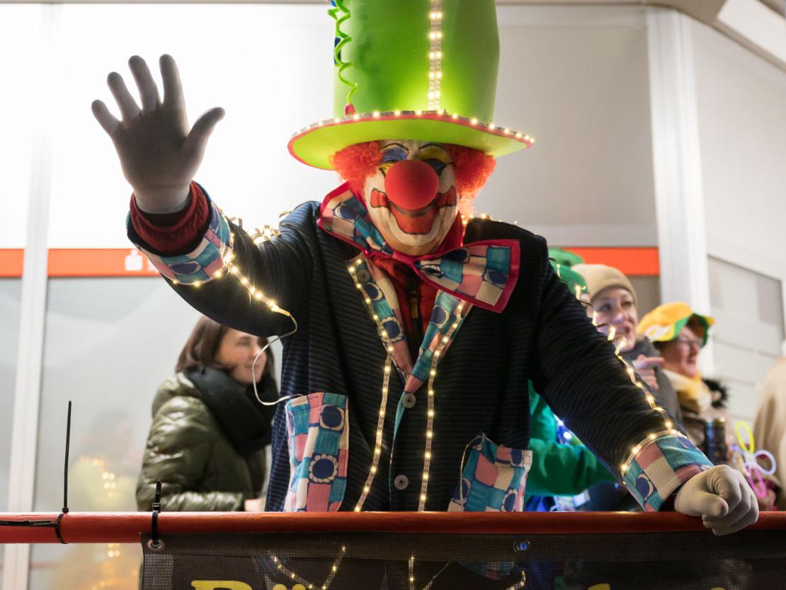 Das Bild zeigt den Bäumenheimer Nachtumzug 2023.