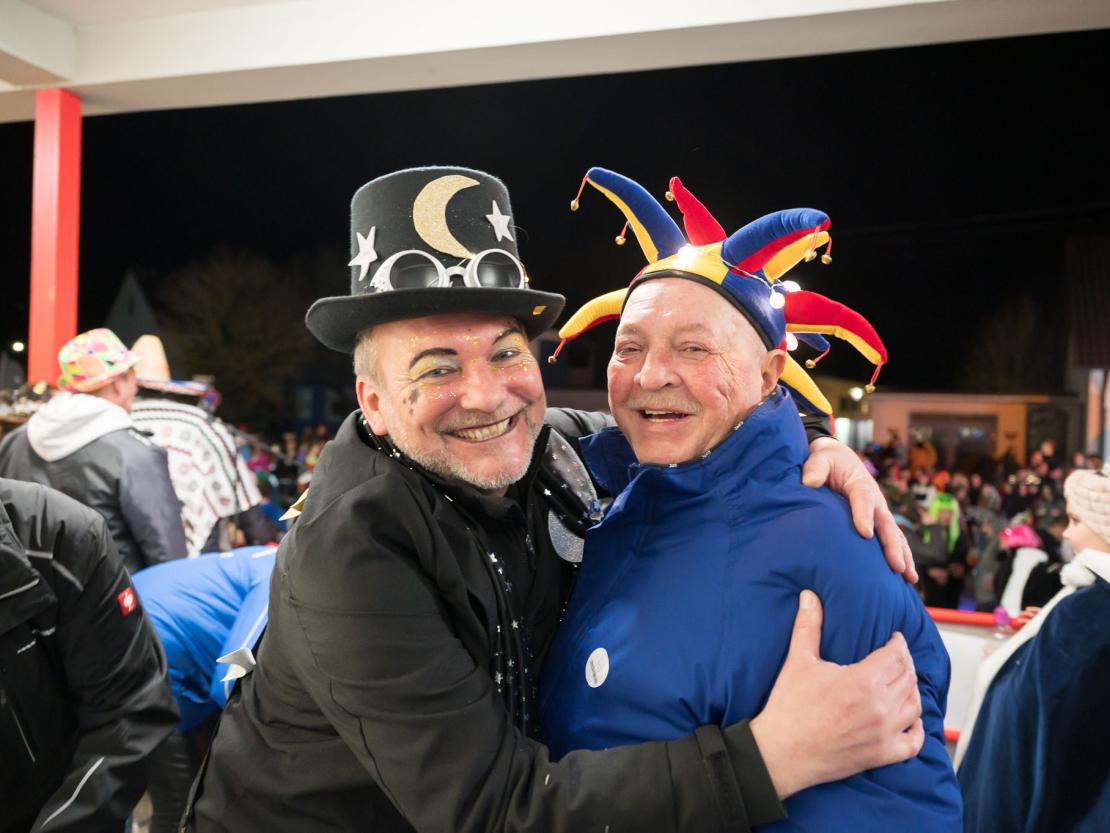 Das Bild zeigt den Bäumenheimer Nachtumzug 2023.