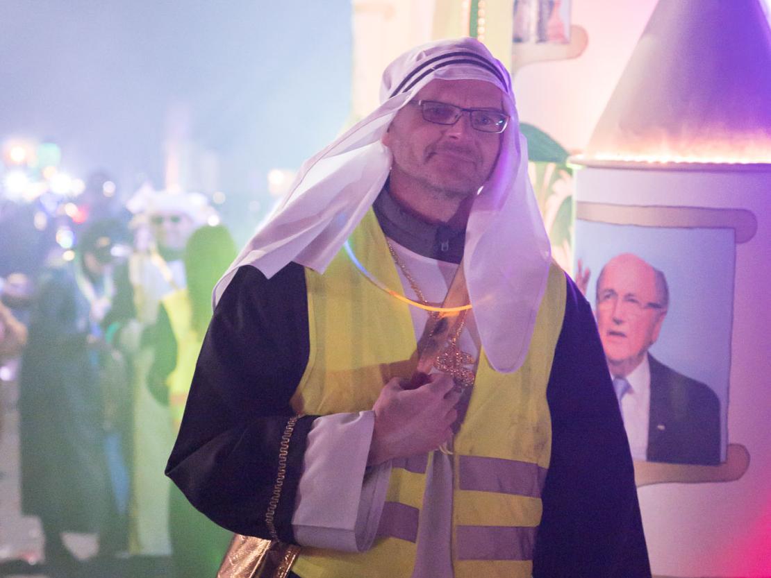 Das Bild zeigt den Bäumenheimer Nachtumzug 2023.