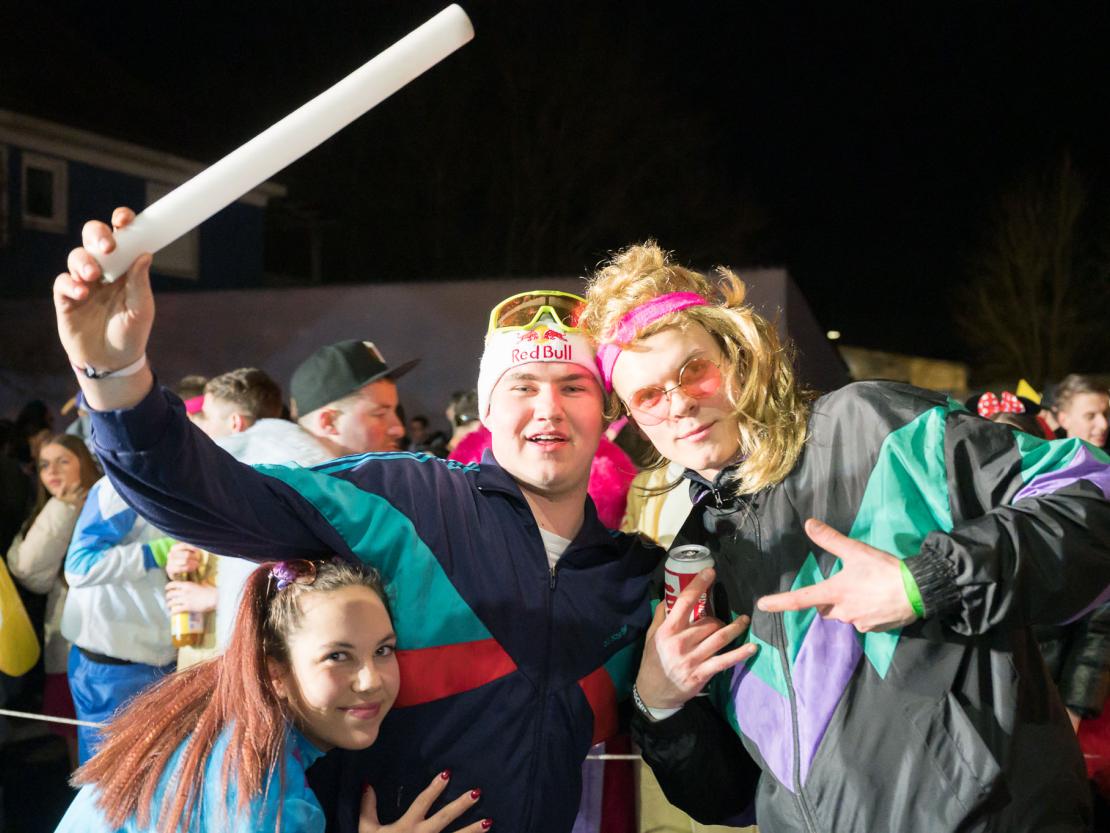 Das Bild zeigt den Bäumenheimer Nachtumzug 2023.