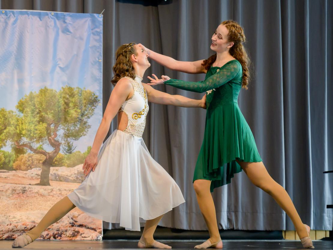 Die Tanzgruppen beim Ranglistenturnier für Showtanz in Asbach-Bäumenheim.