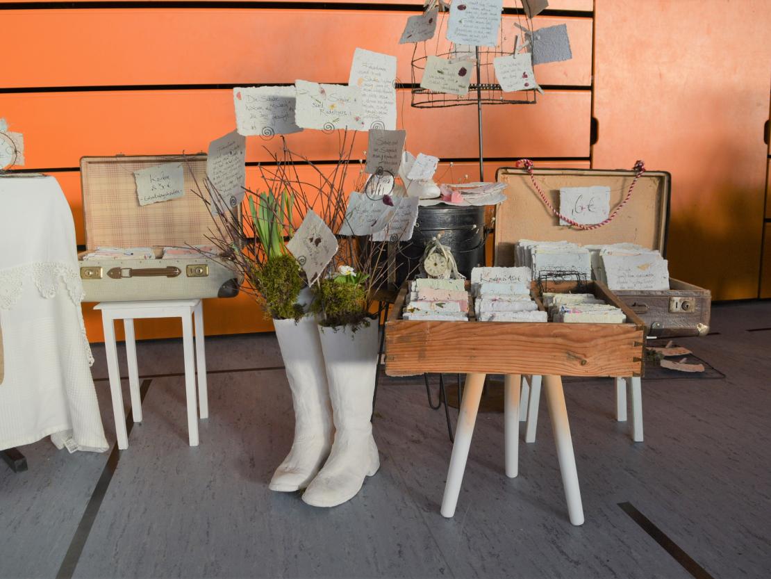 Das Bild zeigt Eindrücke vom Donau-Rieser Landfrauentag 2023