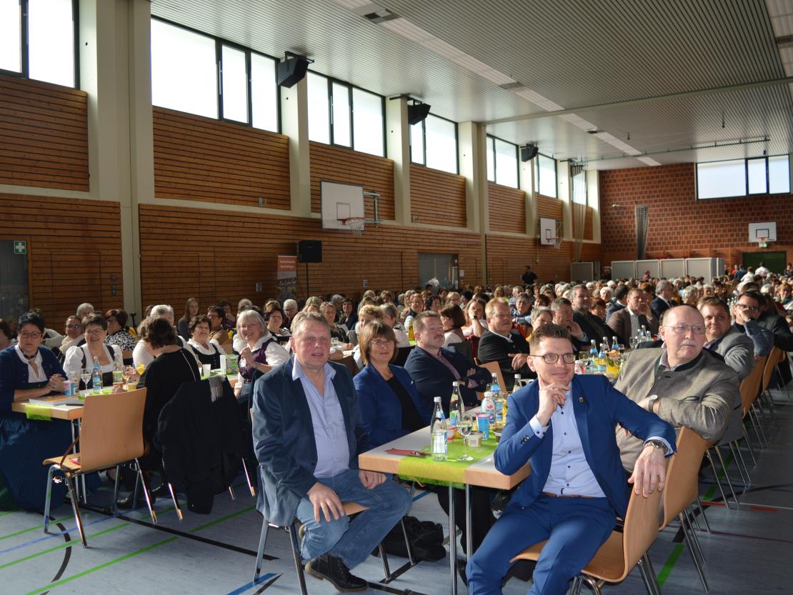 Das Bild zeigt Eindrücke vom Donau-Rieser Landfrauentag 2023