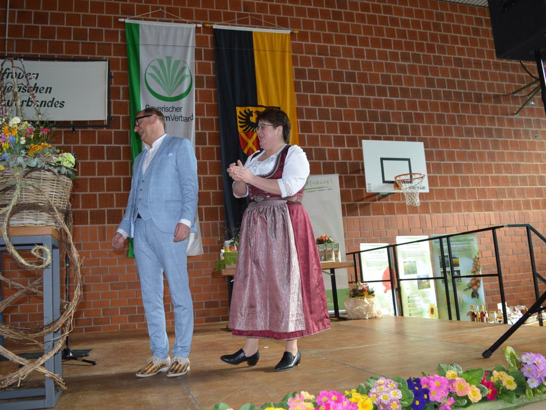 Das Bild zeigt Eindrücke vom Donau-Rieser Landfrauentag 2023