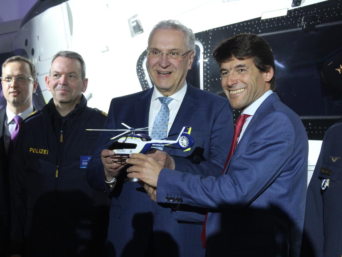 Airbus Polizeihelikopter