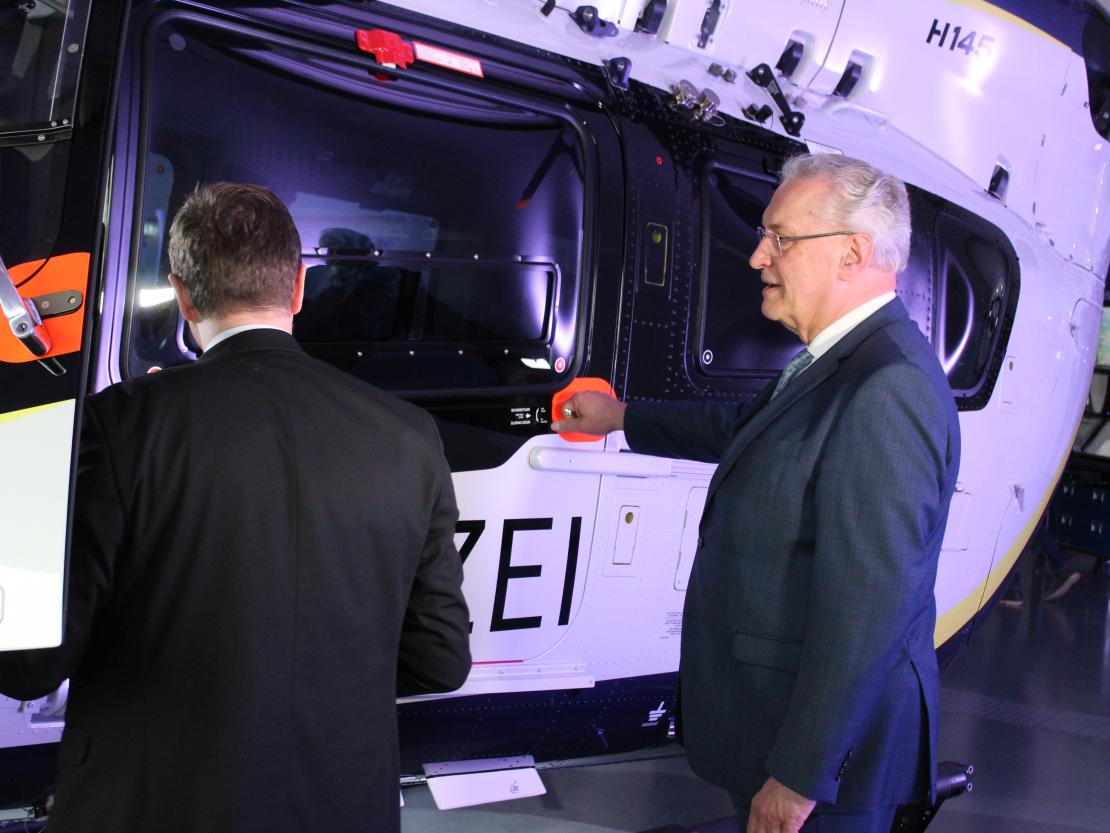 Airbus Polizeihelikopter