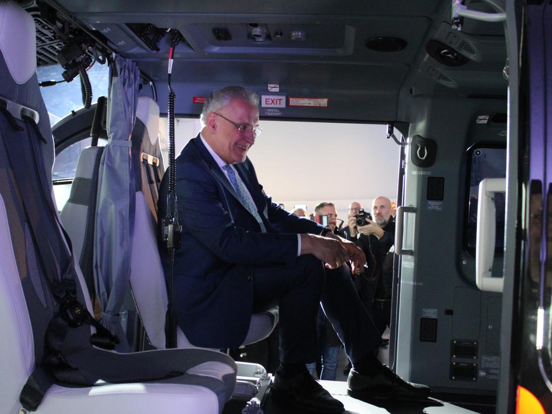 Airbus Polizeihelikopter