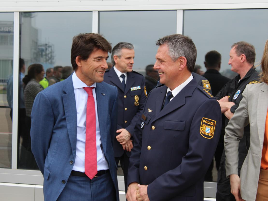 Airbus Polizeihelikopter