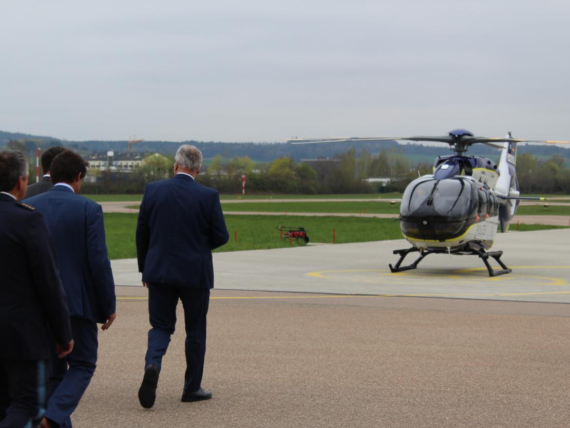 Airbus Polizeihelikopter